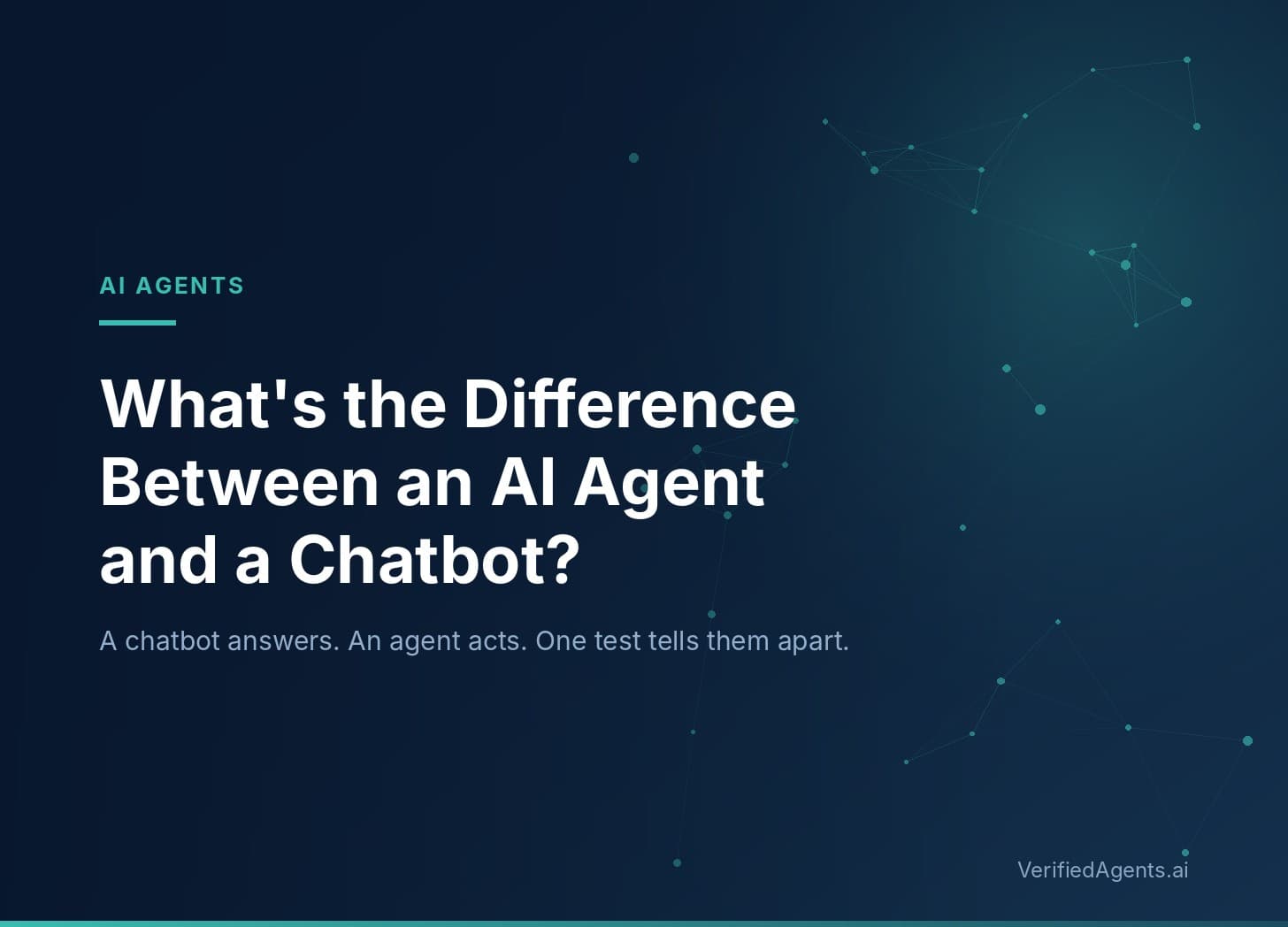 Hero: What's the Difference Between an AI Agent and a Chatbot?