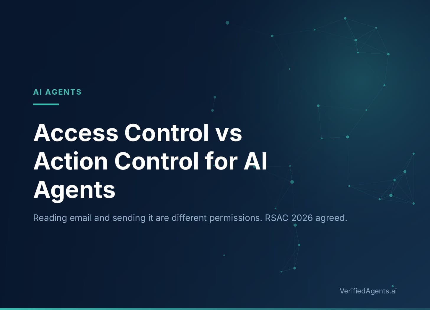 Hero: Access Control vs Action Control: What AI Agents Changed